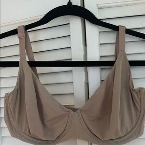 Nude lightly lined victoria secret bra